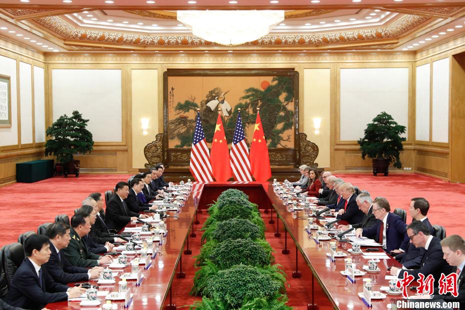 习近平同美国当选总统特朗普通电话