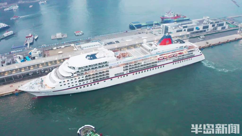 天津迎来今年首艘访问港邮轮