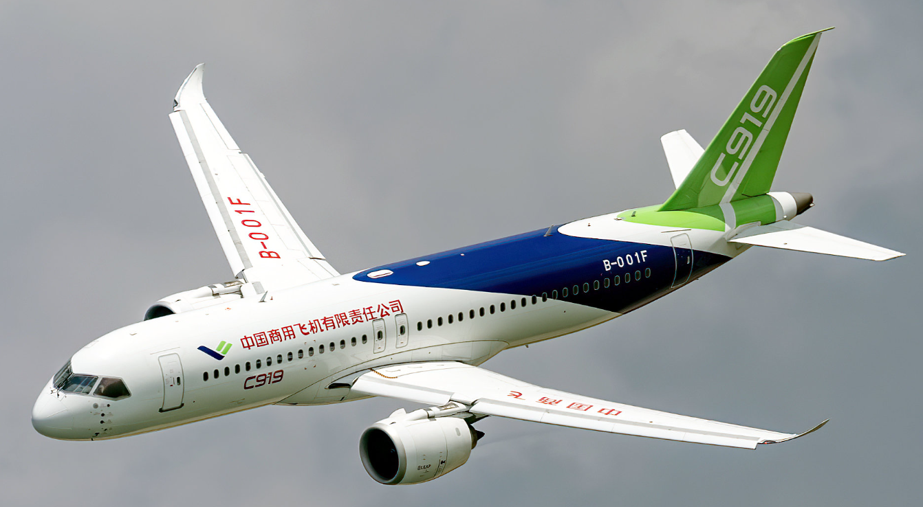 国产大飞机C919正式执飞西安至广州直达往返航线