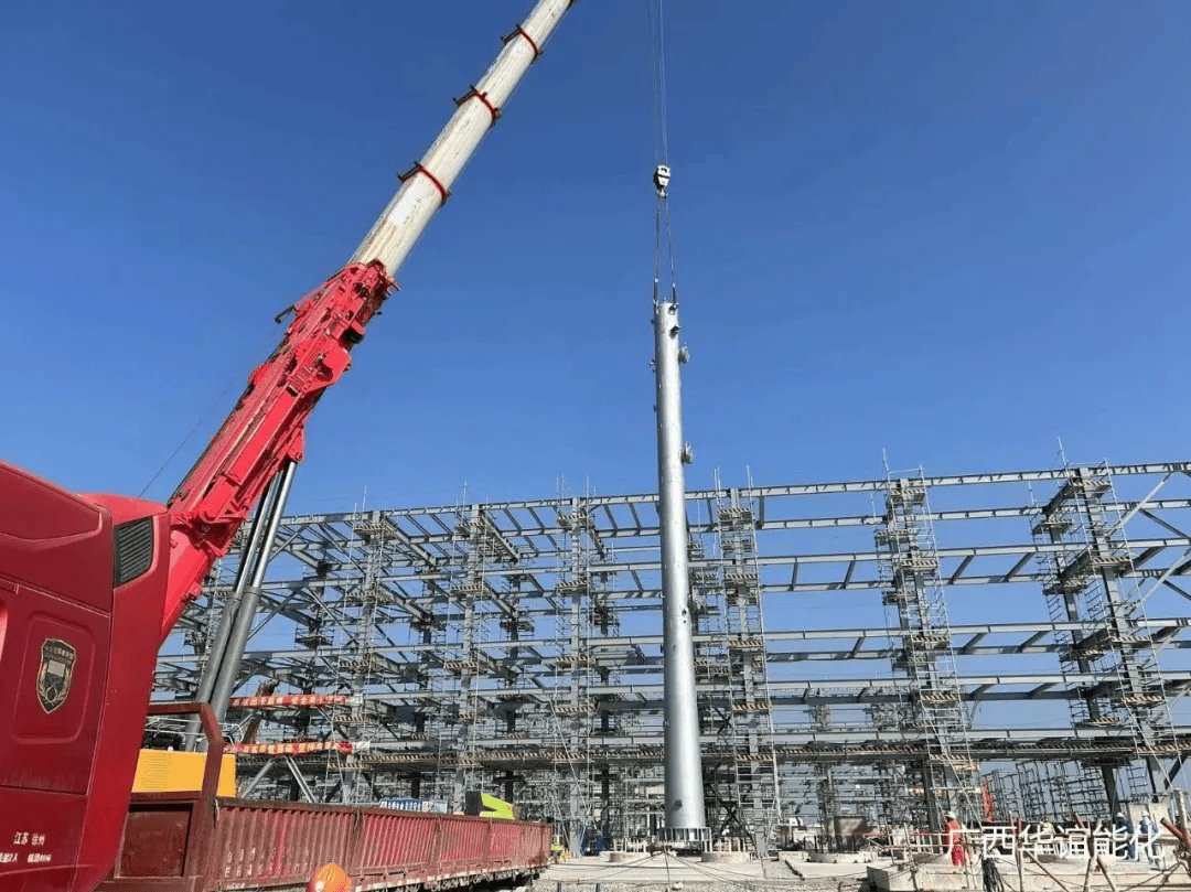 中国化学天辰公司总承包的广西华谊阻聚剂项目连续完成多项关键节点