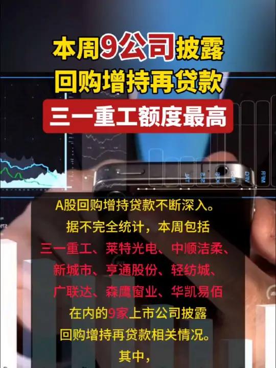 多家公司披露增持计划 部分股东获增持专项贷款助力