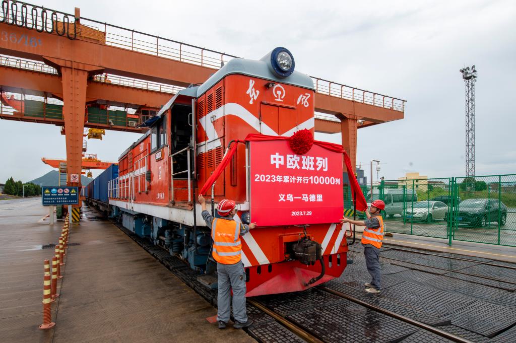 今年上半年广西始发中越班列发货量同比增长283%
