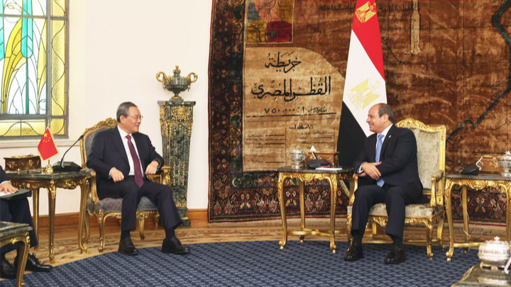 李强会见奥地利总理施托克尔