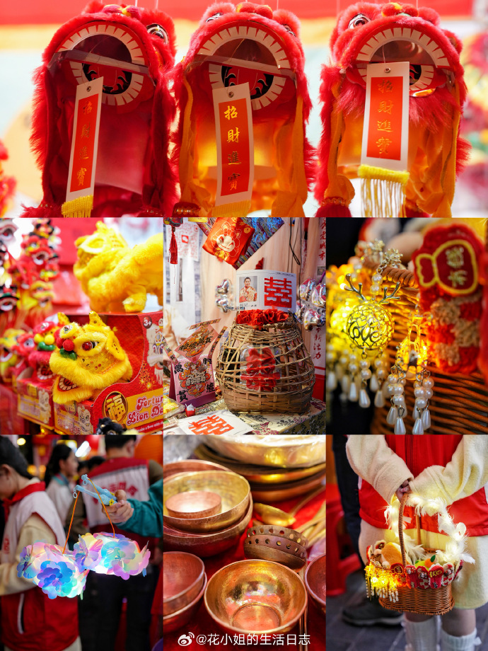 鲜花添彩文创增味 非遗年货市场精彩纷呈