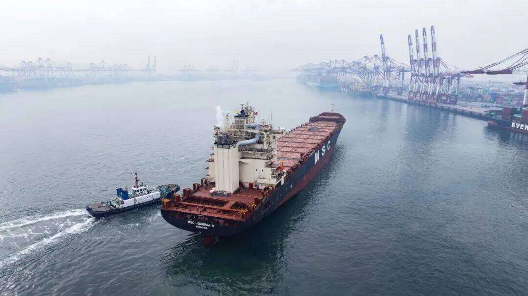 青岛港：一月份连开四条新航线 航线总数扩容至近240条
