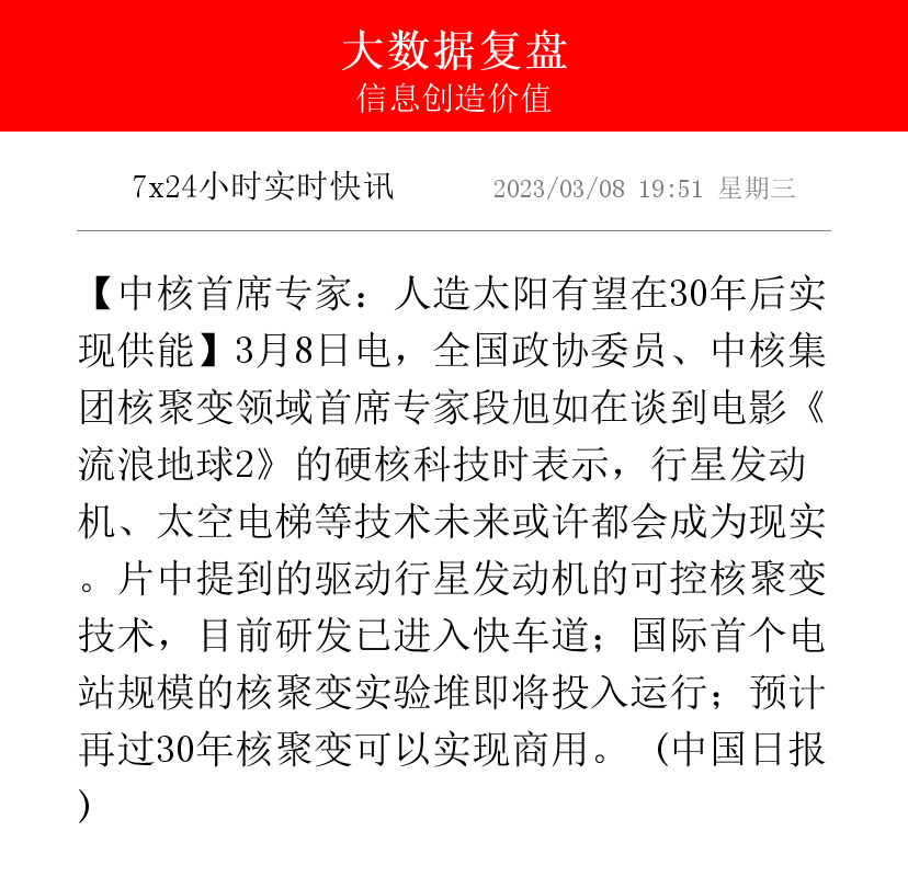 全国政协委员、中核集团聚变领域首席科学家段旭如：攻关聚变“燃烧实验” 剑指2045年商用示范